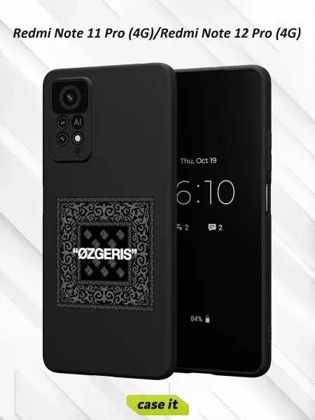 Case it Чехол на Redmi Note 11 Pro 4G Note 12 Pro 4G принт Ozgeris