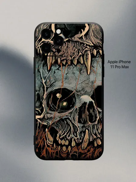 PANCASE Чехол на iPhone 11 Pro Max череп