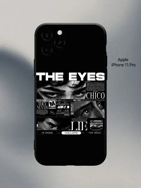 PANCASE Чехол на iPhone 11 Pro с надписью