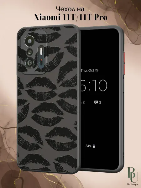 Be Unique Чехол бампер на Xiaomi Mi 11t и 11t Pro с поцелуями