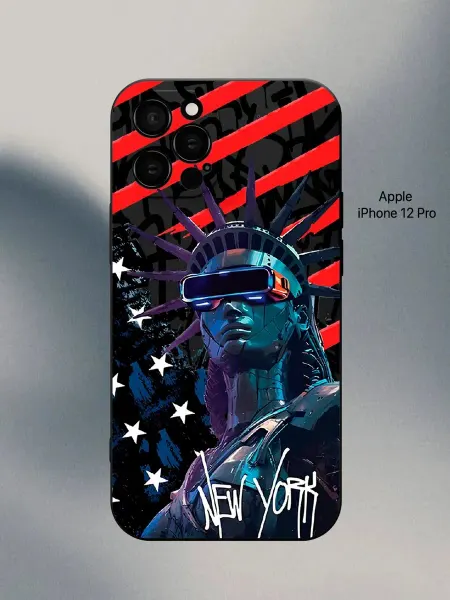 PANCASE Чехол на iPhone 12 Pro Киберпанк
