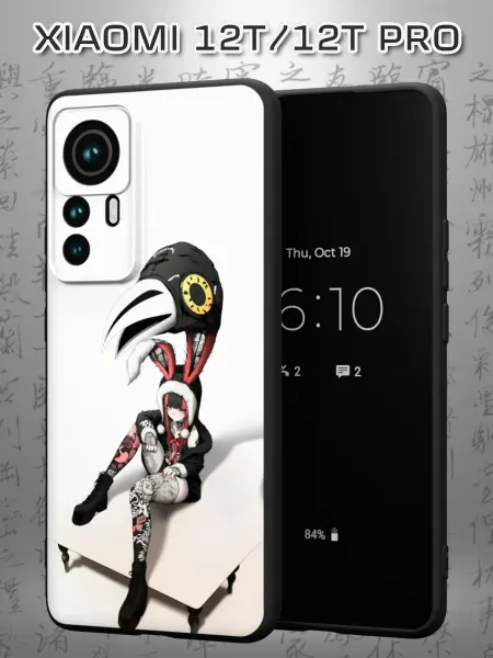 Case Маркет Чехол на Xiaomi 12T 12T Pro с принтом Аниме Персонаж