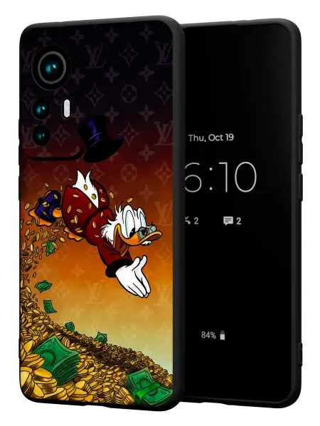 PBl store Чехол на Xiaomi 12T 12T Pro с принтом Скрудж LV