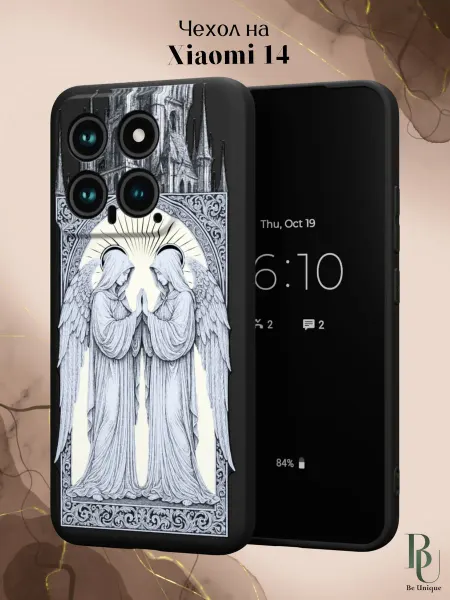 Be Unique Чехол на Xiaomi 14 Ангел y2k