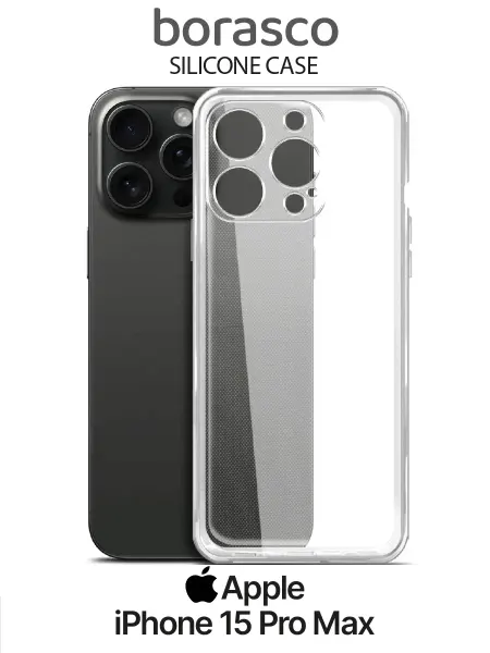 BORASCO Чехол на iPhone 15 Pro Max