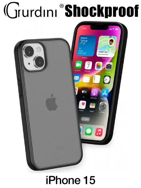 Gurdini Чехол на iPhone 15 Shockproof