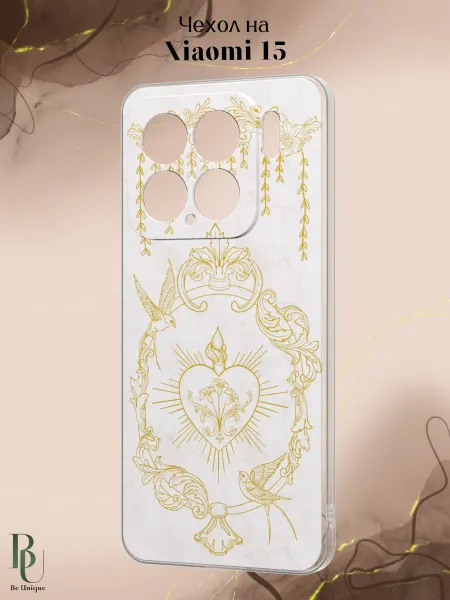 Be Unique Чехол на Xiaomi 15 с принтом Рококо