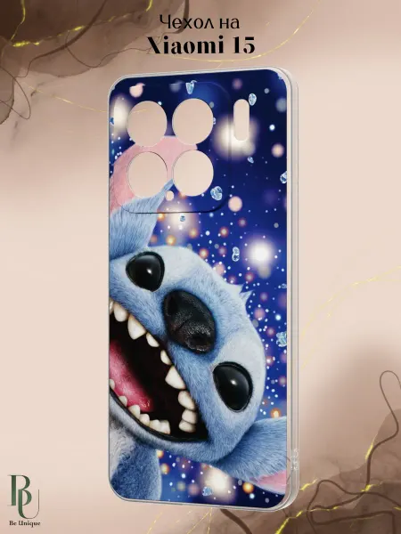Be Unique Чехол на Xiaomi 15 с принтом Стич