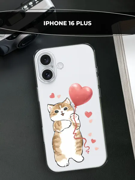 Avocase Чехол на Apple iPhone 16 Plus с котиками