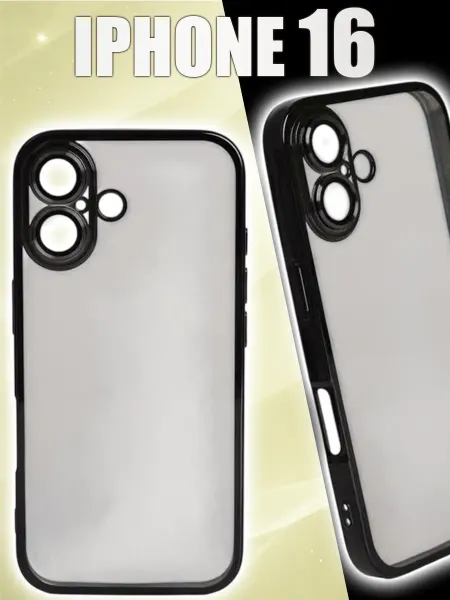 Кей Кей Прозрачный Чехол для iPhone 16