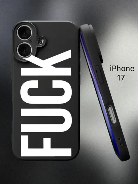 ABX-case Чехол на iPhone 17 с надписью