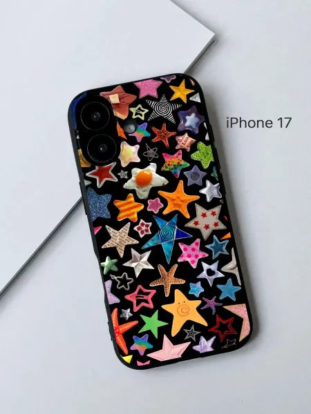 PANCASE Чехол на iPhone 17 звездочки