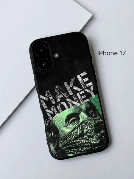 PANCASE Чехол на iPhone 17 надпись
