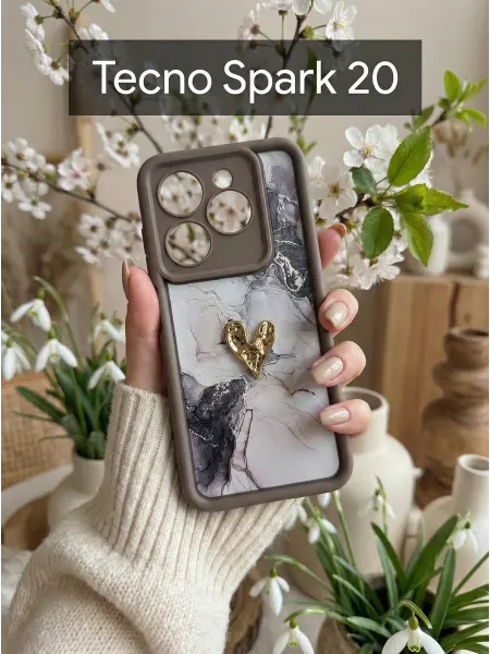 IdealStore Чехол на TECNO Spark 20 Мрамор