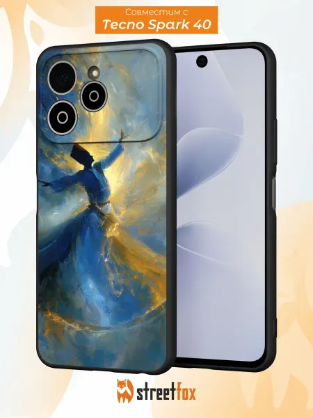 Street Fox Чехол на Tecno Spark 40 с принтом Ислам