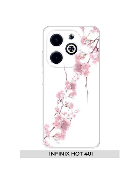 Infinix Чехол на HOT 40i сакура япония