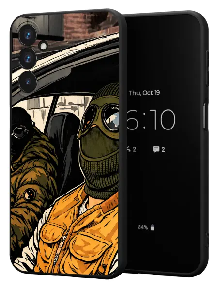 FACTORIA Чехол на Samsung A24 4G с военным принтом