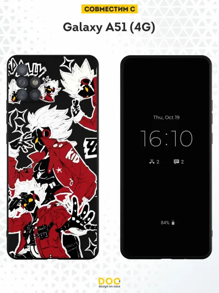 DesignOnCase Чехол на Samsung A51 4G с принтом Билли Кид