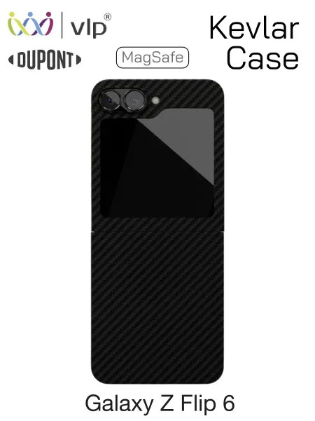 VLP Чехол на Galaxy Z Flip 6 Kevlar Case MagSafe