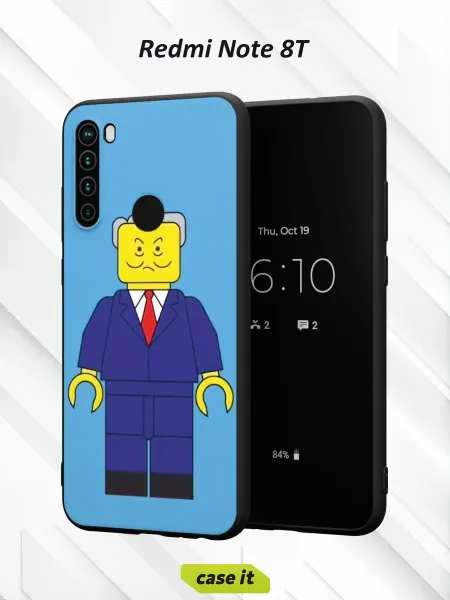 Case it Чехол на Redmi Note 8Tс принтом Лего