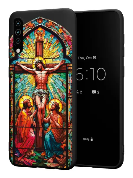 FACTORIA Чехол на Samsung A50 A30S A50S с принтом Иисус Христос