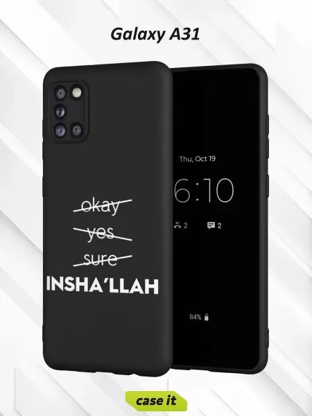 Case it Чехол на Samsung A31с принтом Inshallah