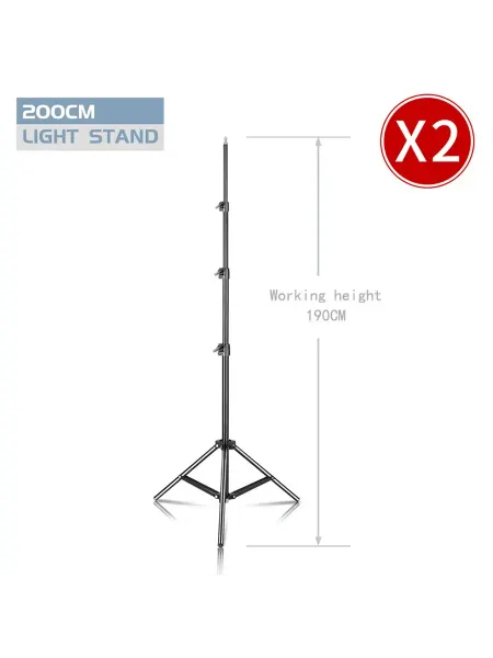 Штатив для освещения 200cm 2 шт