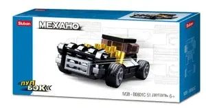 Конструктор Механо Гонка 55 деталей -/Sluban M38-B0801C