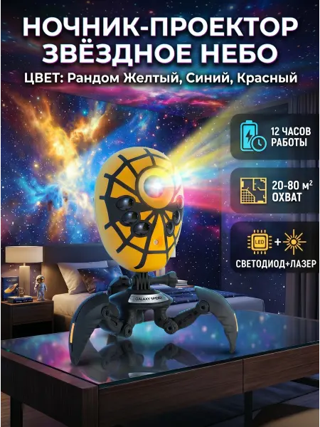 Ночник-проектор "Звездное небо"