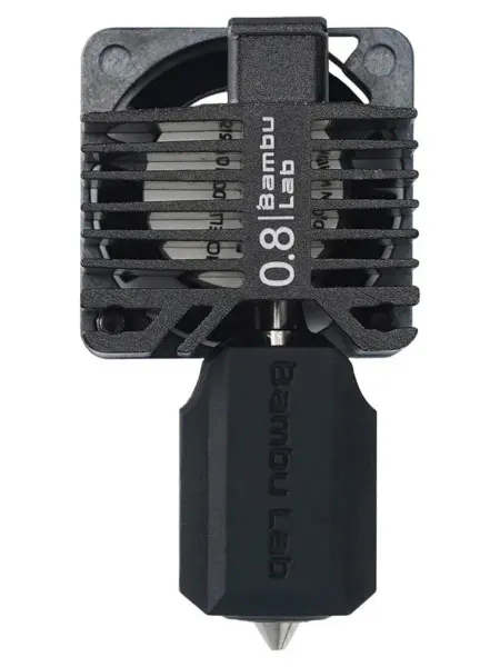 Bambu lab Hotend в сборе для 3D принтеров серии X1, 0.8 мм
