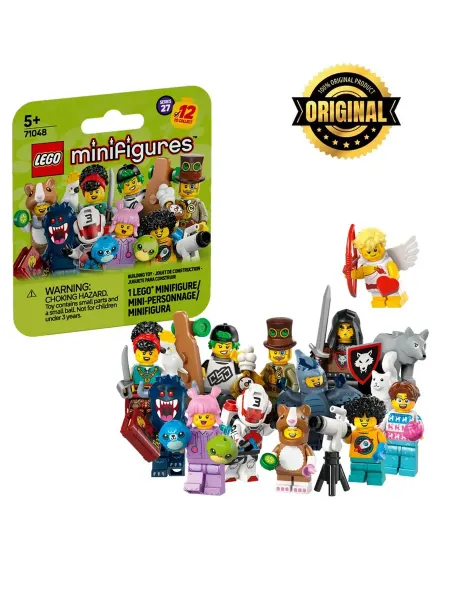 LEGO Конструктор Минифигурки серии 27 Сюрприз 1 из 12 персонажей