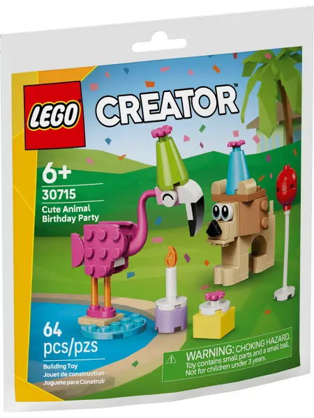 LEGO Конструктор Creator 30715 День рождения питомцев