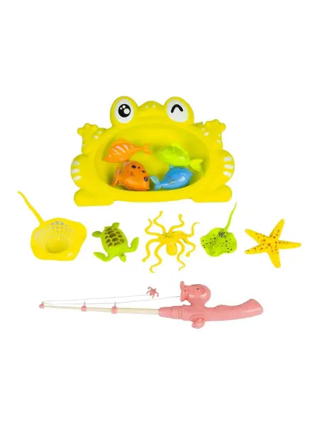 Феникс Toys Рыбалка детская с рыбками удочкой садок