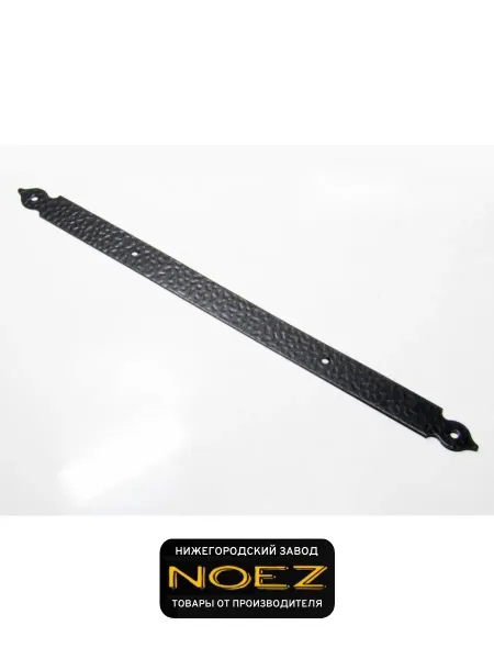 NOEZ Пластина декоративная НОЭЗ ПД-400-25-2-S, черный матовый