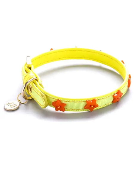 ForMyDogs Ошейник Звёзды 16-30 см