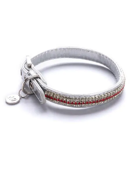 ForMyDogs Ошейник серебро 16-30 см