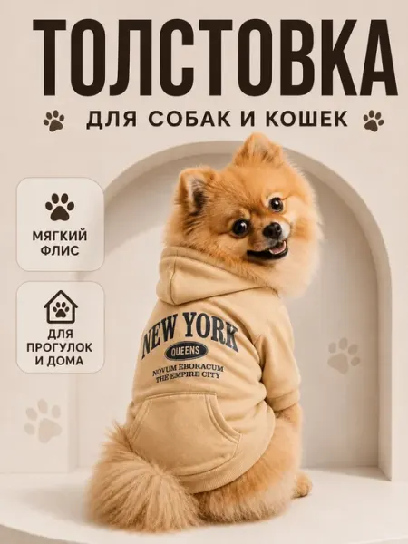 Толстовка для собаки