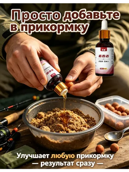 Жидкая приманка для рыбы