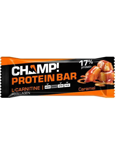 Батончик протеиновый Леовит Champ! Карамель