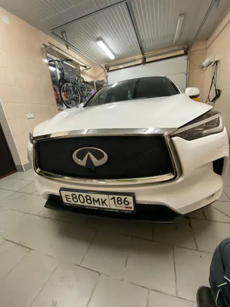 АвтоСтиль Утеплитель радиатора Маска Намордник для Инфинити QX50