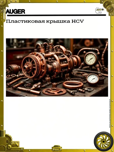 Auger Пластиковая крышка HCV