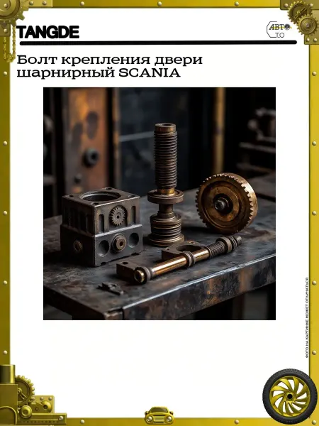 TANGDE Болт крепления двери шарнирный SCANIA