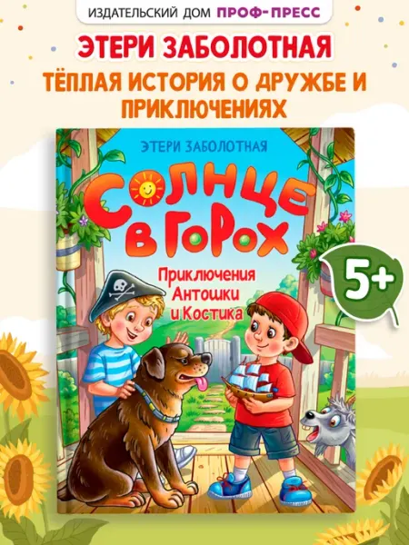 Проф-Пресс Сборник рассказов Этери Заболотная. Солнце в горох