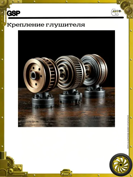 GSP Крепление глушителя