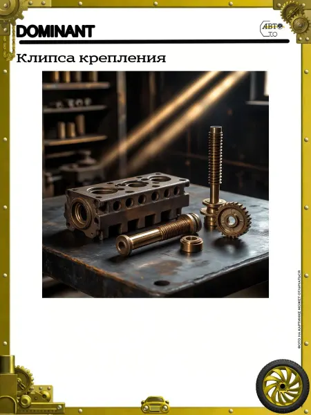 DOMINANT Клипса крепления