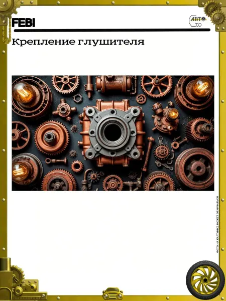 FEBI Крепление глушителя