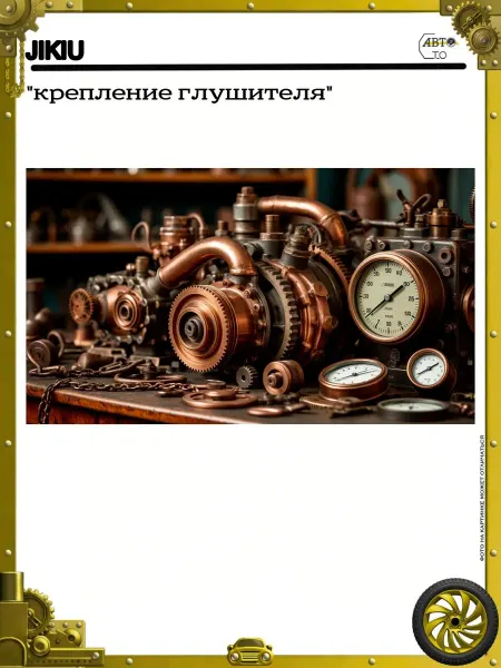 JIKIU "крепление глушителя"
