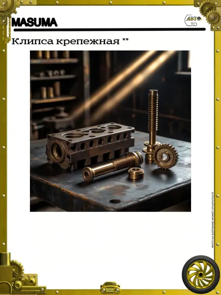 MASUMA Клипса крепежная ""