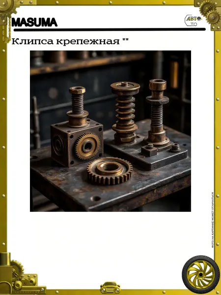 MASUMA Клипса крепежная ""