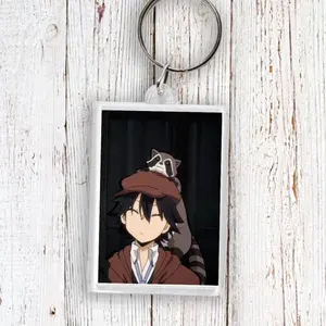 Акриловый брелок 56х40 Bungo Stray Dogs Великий из бродячих псов Джуничиро Танизаки